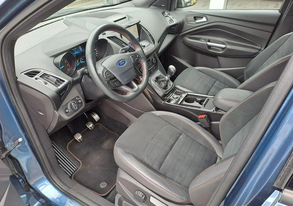 Ford Kuga cena 91900 przebieg: 73018, rok produkcji 2019 z Warszawa małe 326